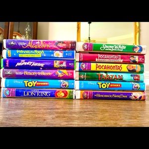 VHS Disney Classic Collection Aladdin Black Diamond !!!!! Rare Vintage